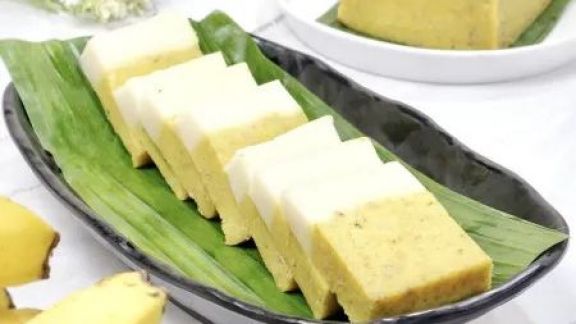 Resep Talam Pisang Sederhana Manisnya Pas