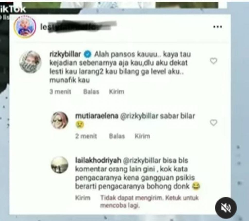 Ngakunya Mental Terganggu Sampai Absen Pemeriksaan KDRT Rizky Billar