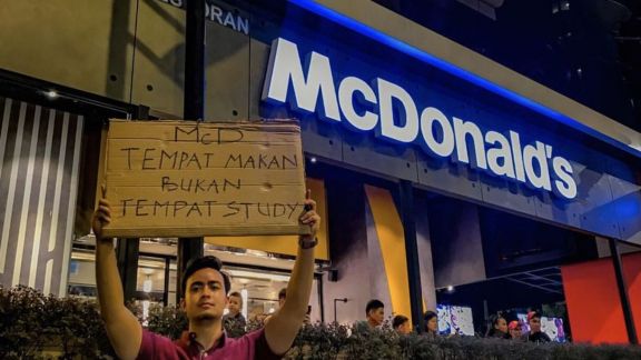 Curhat 'McD Tempat Makan Bukan Tempat Belajar' Pelajar Wanita yang Tegur Pengunjung Lain Jadi Sorotan Warganet