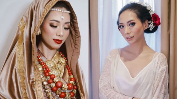 Abel Cantika Make Up Sendiri di Hari Pernikahan, Ternyata Ini Alasannya...