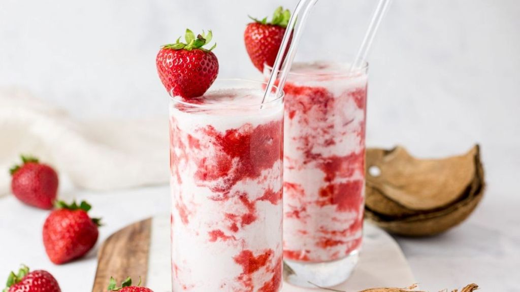 Cara Mudah Buat Korean Strawberry Milk, Minuman Segar untuk Buka Puasa