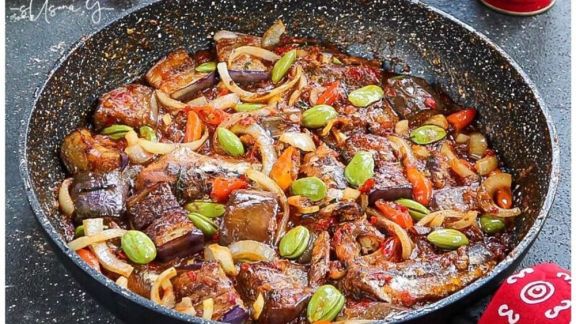 Cuma 3 Langkah, Intip Resep Simple Balado Sarden Terong