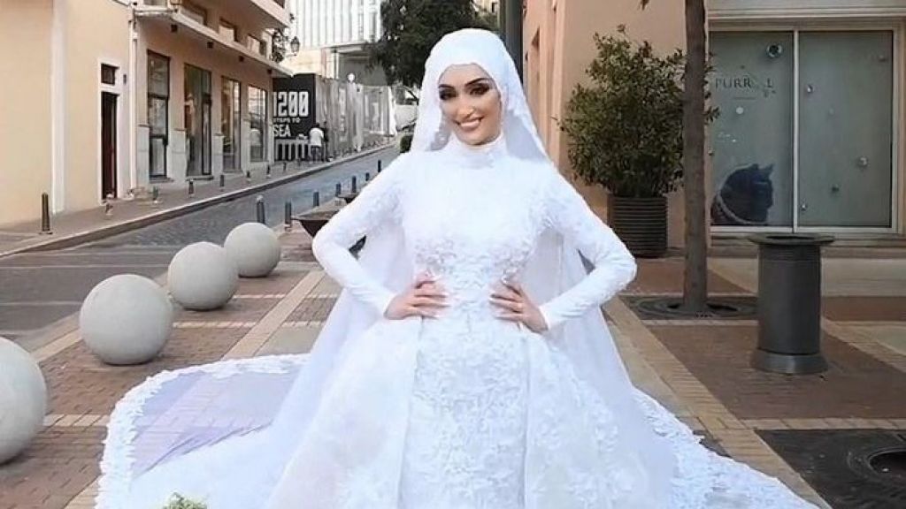 Viral! Momen Foto Pernikahan Bahagia Berubah Mencekam Saat Terjadi Ledakan di Beirut