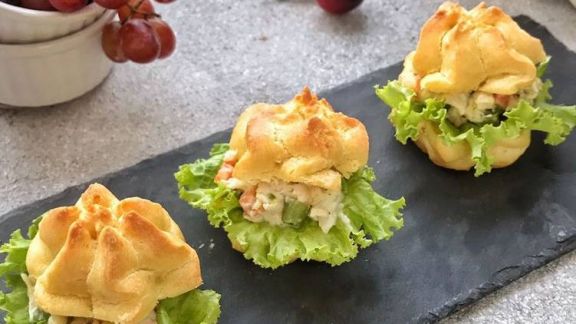 Mau Adakan Acara di Rumah? Cusss Bikin Soes Ragout Udang, Pasti Semua Tamu Suka, Buatnya Gampang Lho