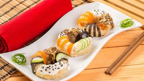 Yummy! Resep Simple Sushi Donat, Camilan Unik untuk Akhir Pekan