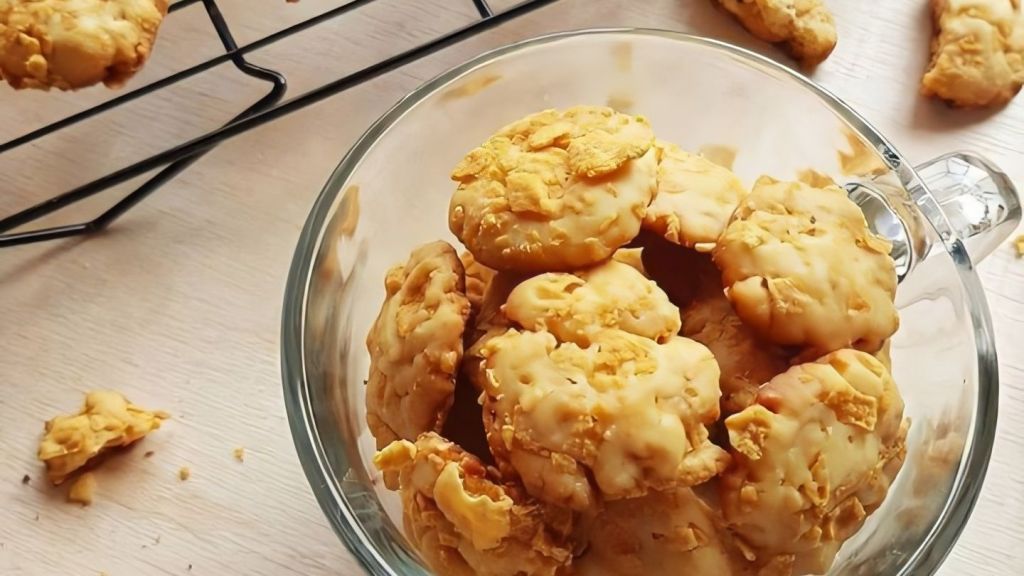Resep Praktis Kue Kering Cornflakes Teflon, Cocok Jadi Camilan Teman Nyantai di Rumah, Crunchy Banget Cuy!