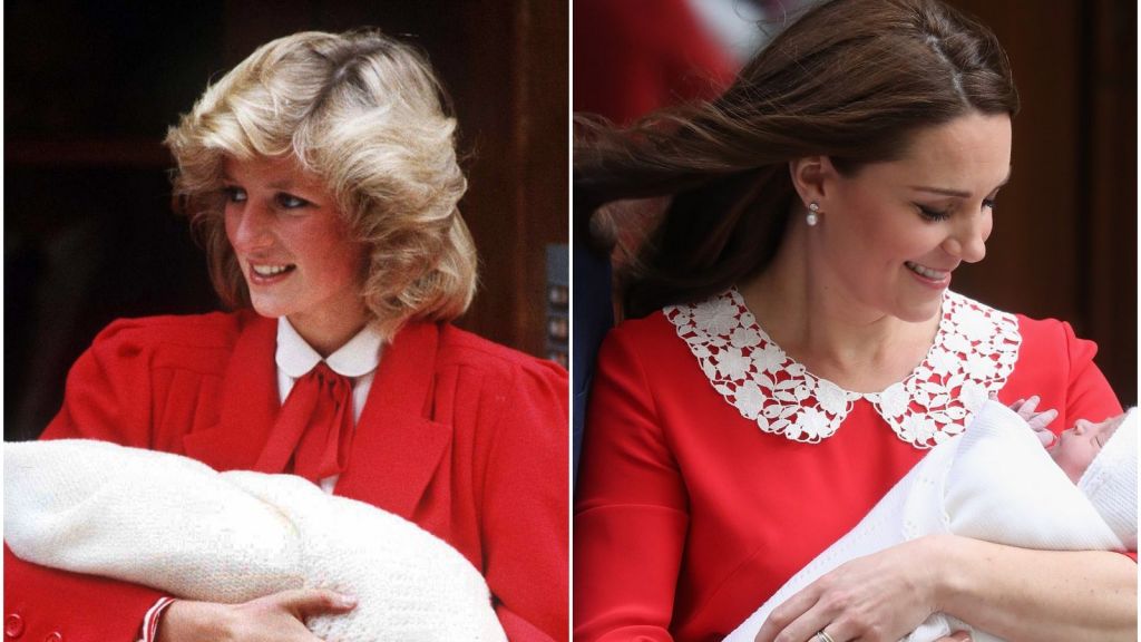 10 Gaya Kembar Kate Middleton dan Putri Diana