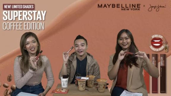 Maybelline X Janji Jiwa: Luncurkan Superstay Matte Ink Coffee Special Edition, Cocok Nih Buat Pecinta Kopi!