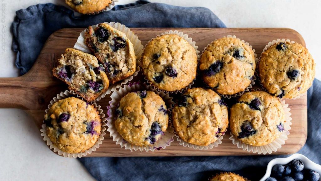Resep Muffin Oat Blueberry Mini untuk Camilan Menjelang Siang
