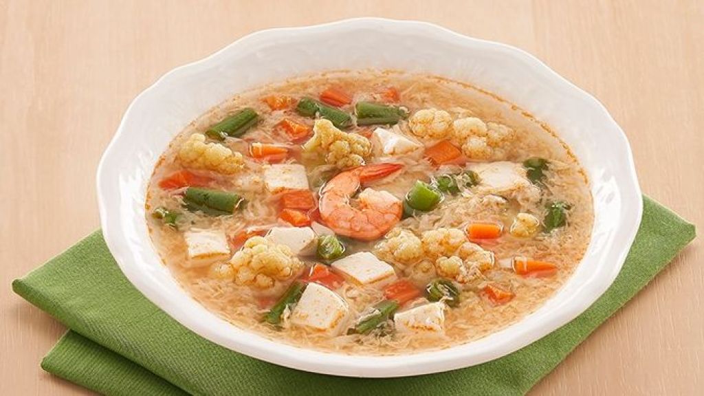 Resep Sup Tofu Kembang kol, Menu Sarapan yang Bikin Si Kecil jadi Suka Makan Sayur