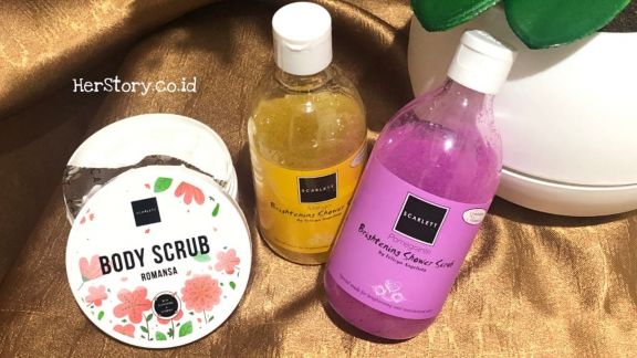Manjakan Diri dengan Body Scrub & Body Shower Scarlett Whitening, Intip Reviewnya Yuk!