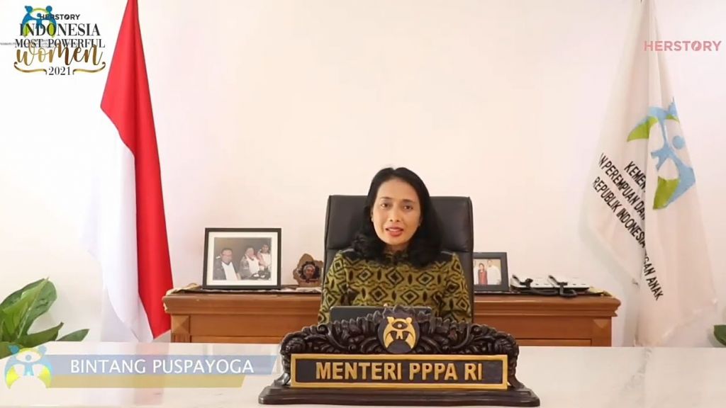 Menteri PPPA Bintang Puspayoga Ajak Perempuan Perjuangkan Kesetaraan Gender di Berbagai Bidang