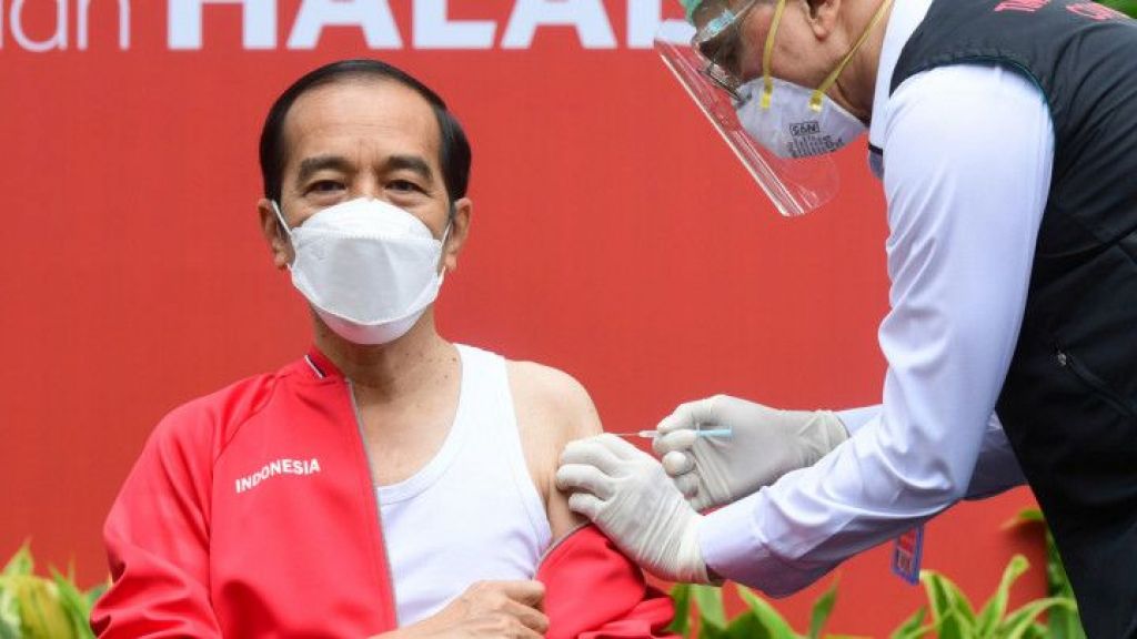 Presiden Joko Widodo Menerima Vaksin Covid-19 Dosis Kedua | Infografis