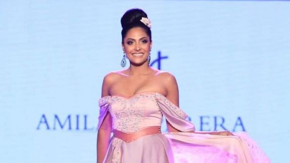 Profil Caroline Jurie, Mrs World dari Sri Langka yang Dipolisikan karena Mencopot Paksa Mahkota Juniornya