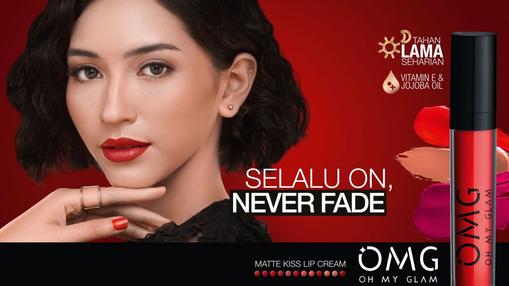 Baru Diluncurkan, OMG Oh My Glam Matte Kiss Lip Cream Hadir untuk Mengobarkan Semangat Wanita di Indonesia