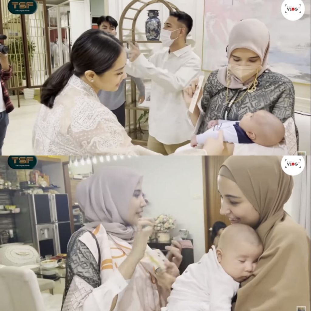 Tak Mau Kalah dari Raffi dan Nagita, Shireen Sungkar Beri Uang THR Segini untuk Baby Ukkasya, Zaskia: Alhamdulillah...