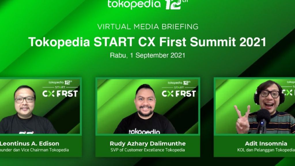 Tokopedia Rayakan Hari Pelanggan Nasional dengan Menggelar START CX First Summit 2021