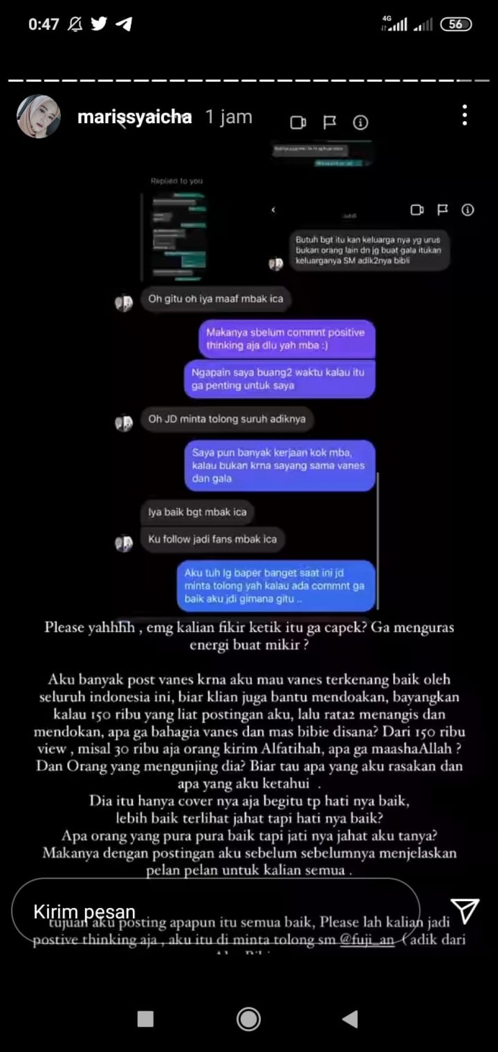 Terus Mengunggah Kenangan Vanessa Angel Marissya Icha Aku Mau