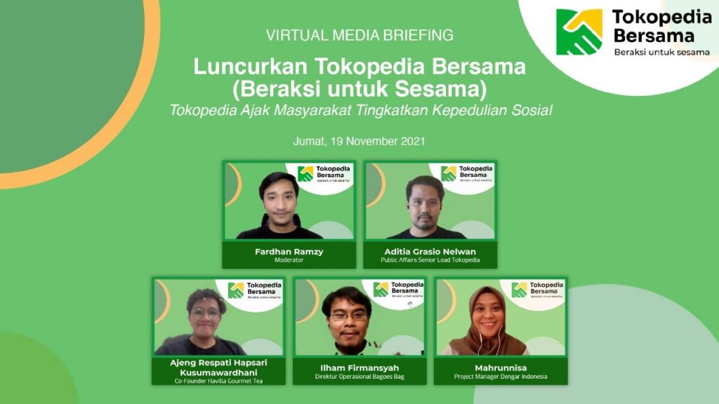 Resmi Diluncurkan, Tokopedia Bersama Usung 5 Pilar Utama #BangkitBersama