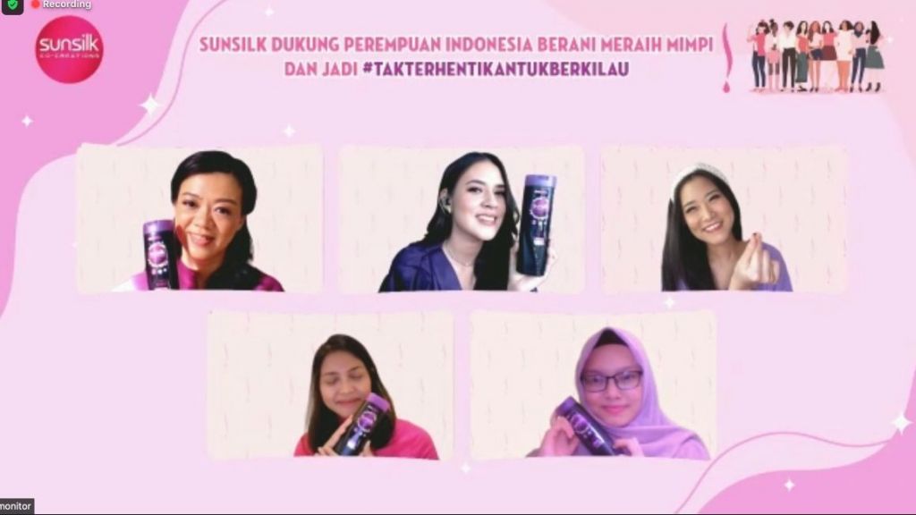 Gaungkan #TakTerhentikanTukBerkilau, Sunsilk Dukung Wanita Indonesia Berani Gapai Mimpi