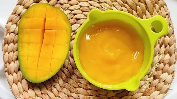 Trik Mudah  Bikin Pure Mangga untuk Si Kecil, Cuma Butuh Satu Bahan Moms