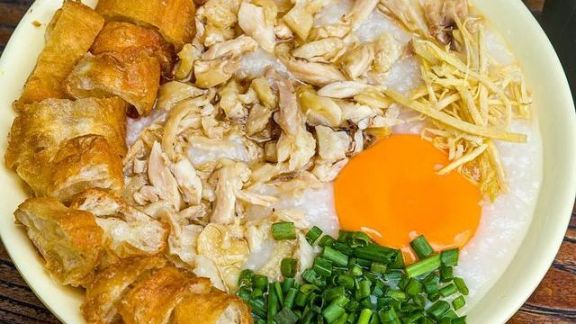 Resep Bubur Ayam Singapura, Gurih dan Lembut di Mulut