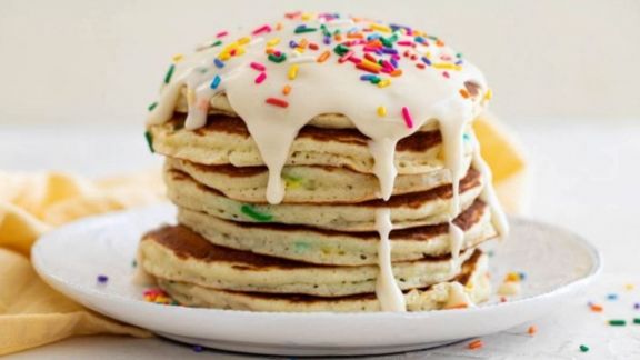 Cara Bikin Pancake Tinggi Kalori, Sangat Cocok untuk Si Kecil yang Berat Badannya Kurang Ideal