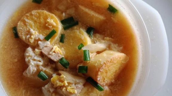 Sup Telur Tofu, Sajian Mudah Untuk Anak-anak
