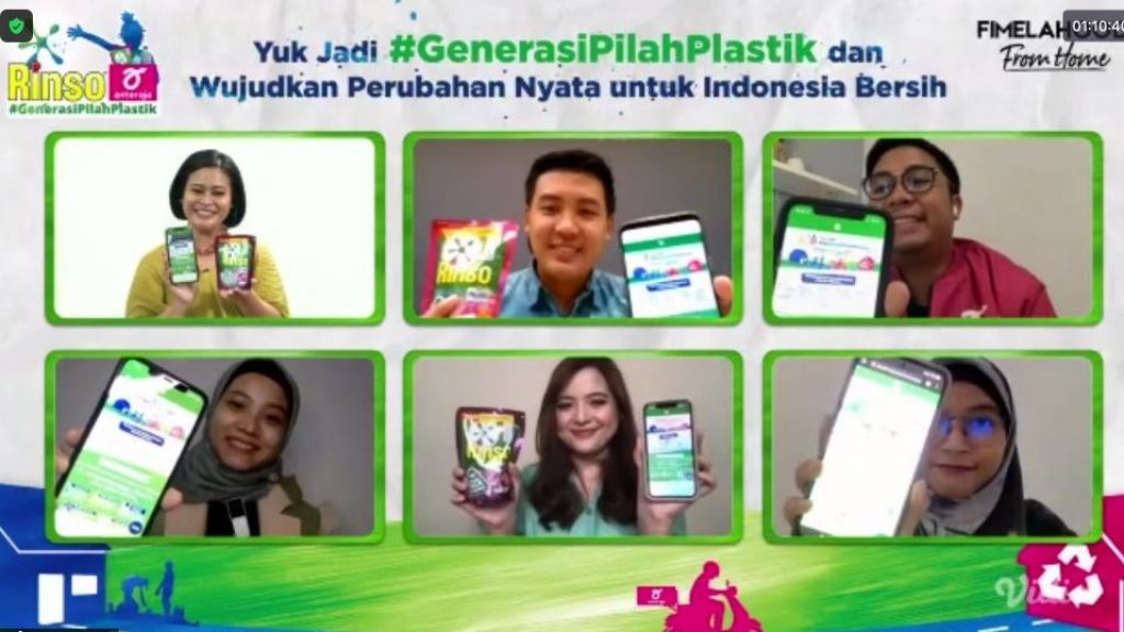 Gaet Anteraja, Rinso Gaungkan Kampanye #GenerasiPilahplastik, Seperti Apa?