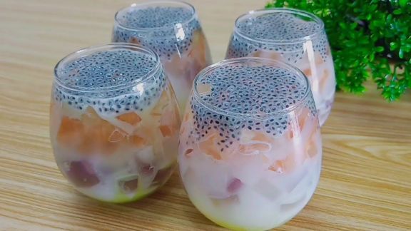 Resep Es Jelly Selasih Minuman Segar Untuk Berbuka Puasa 2604