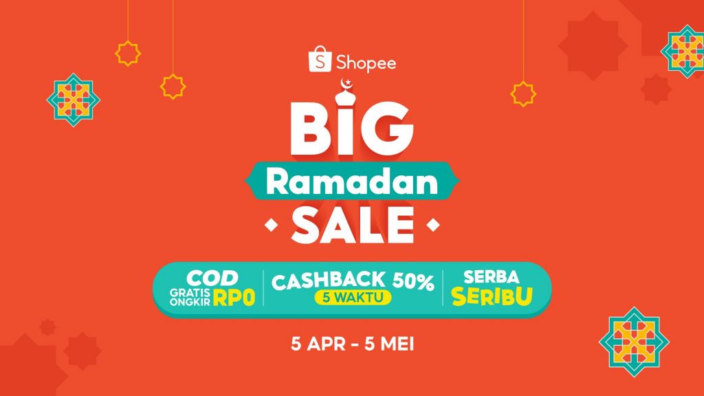 Jelang Hari Raya Idul Fitri, Shopee Big Ramadhan Sale Akan Berlangsung Sampai Tanggal 5 Mei! Catat Promonya