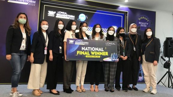 Keren! Inilah Pemenang Final Nasional L’Oréal Brandstorm 2022 yang Mewakili Indonesia Ikut Final Internasional di Prancis