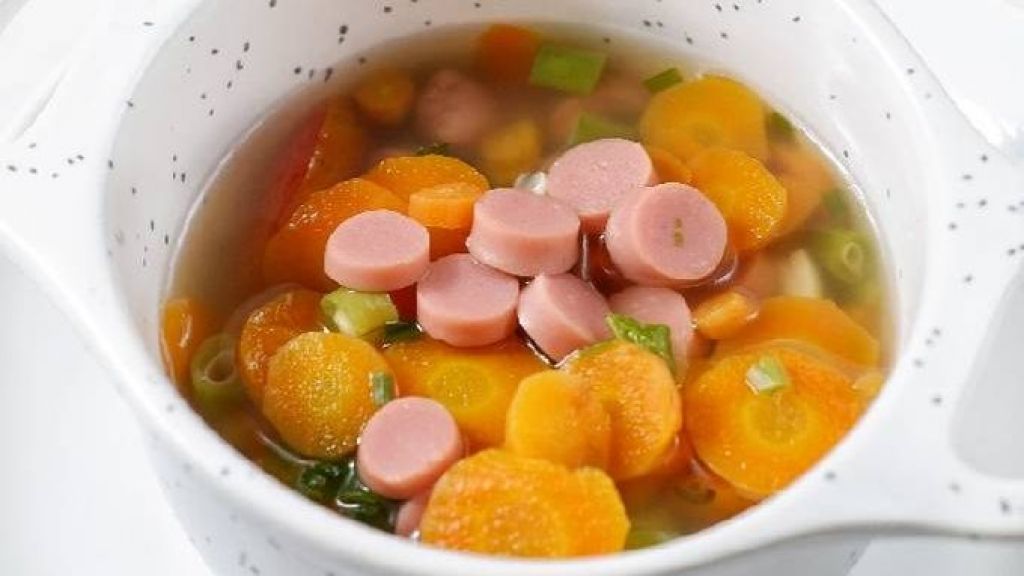 Resep Sup Sosis Super Gampang, Cocok untuk Menu Makan Si Kecil