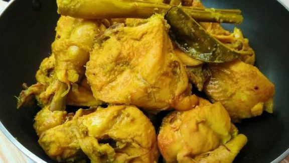 Resep Ayam Ungkep Bumbu Kuning, untuk Stock Lauk Makan yang Praktis Tinggal Goreng