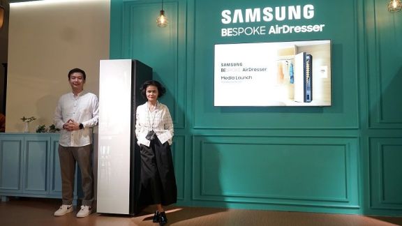 Spesial dengan Fitur Batik Care Mode, Samsung Bespoke AirDresser Resmi Diluncurkan, Berapa Harganya?