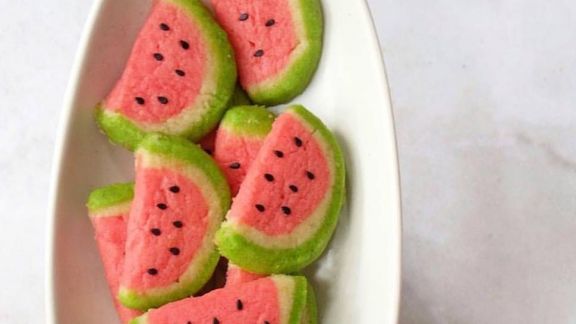 Resep Cookies Motif Semangka untuk Cemilan MPASI, Bentuknya yang Lucu Pasti Bikin Si Kecil Tertarik