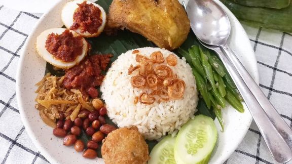 Resep Nasi Lemak Malaysia Lezatnya Bikin Ketagihan