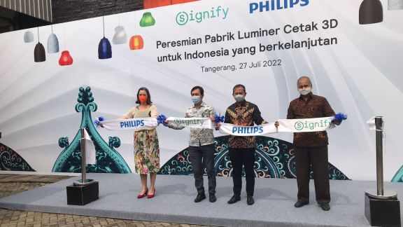 Signify Resmikan Pabrik Luminer Cetak 3D di Indonesia, Hadirkan Solusi Pencahayaan Ramah Lingkungan