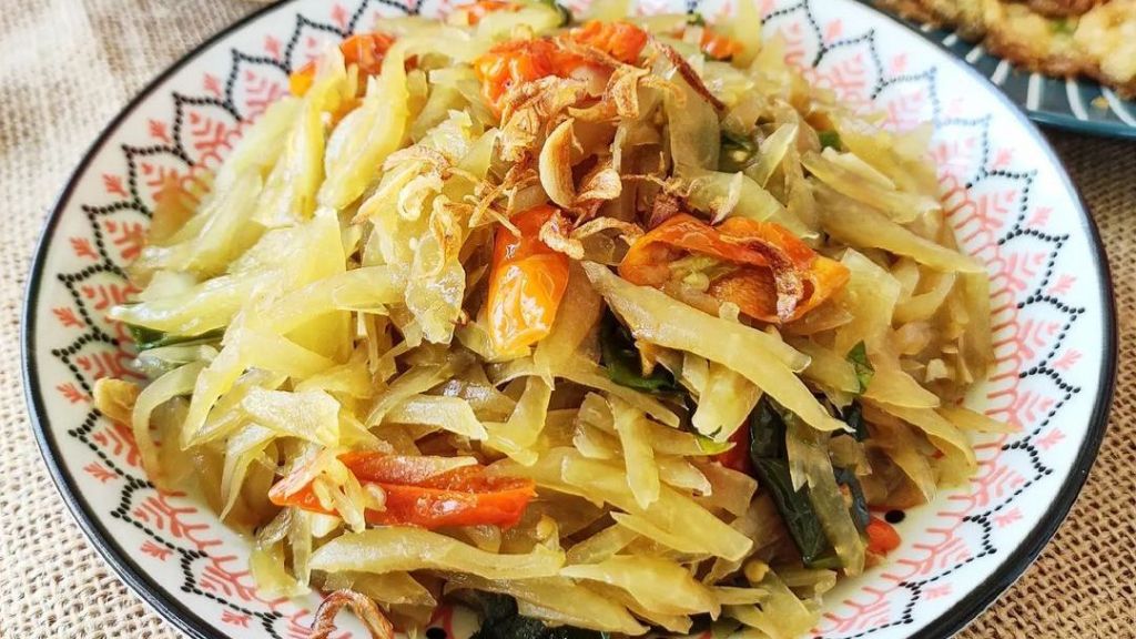 Resep Tumis Pepaya Muda, Gak Pahit, Wanginya Bikin Perut Keroncongan