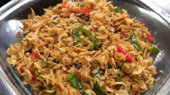 Resep Tumis Rebon Cabe Ijo, Gurih, Pedasnya Mantul Banget!
