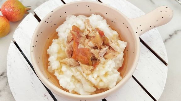 Cara Masak Bubur Santan untuk si Kecil, Teksturnya Lembut Gak Bakal Bikin Anak Tersedak