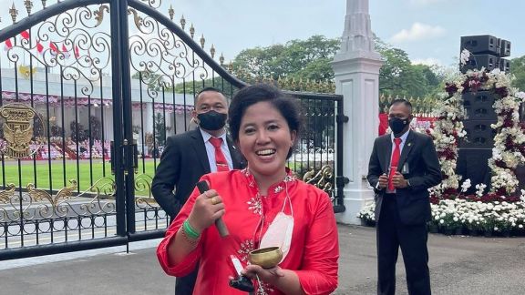 Langit Cerah Saat Perayaan HUT RI ke-77, Mbak Rara Pawang Hujan Turun Tangan Beraksi di Istana Merdeka, Netizen Bingung: Siapa yang Undang?