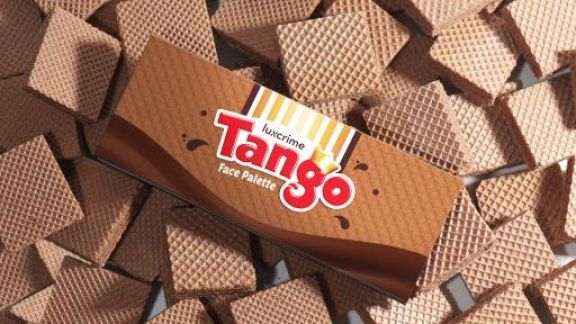 Kolaborasi dengan Tango, Intip Yuk Face Palette Terbaru Luxcrime X Tango Beraroma Wafer Cokelat