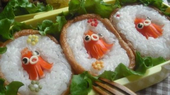 Trik Bikin Nasi Bento Anak Bentuk Gurita yang Simpel, Gak Perlu Banyak Bahan Moms