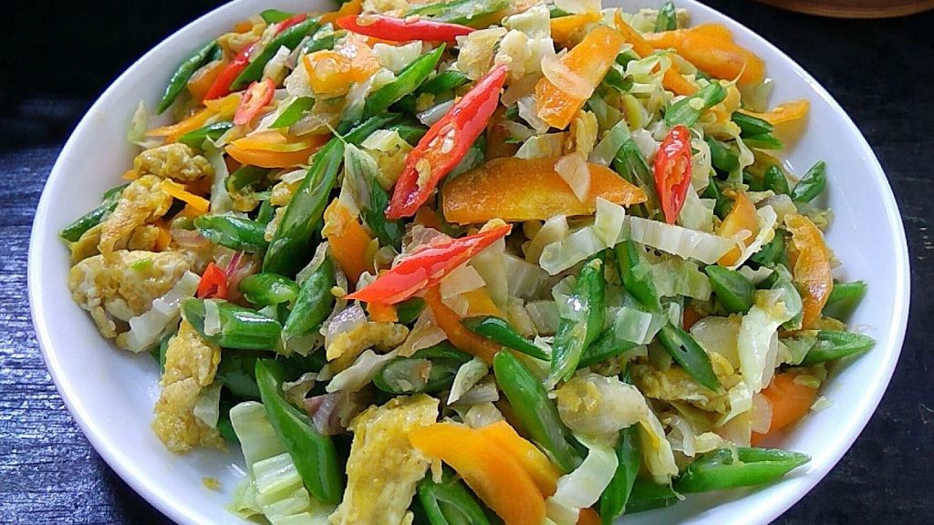 Resep Orak Arik Sayur Telur, Anti Ribet, Tinggal Tumis-Tumis AJa!