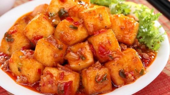 Masak Kilat! Resep Tofu Saus Tomat, Simpel, Rasanya Maknyus