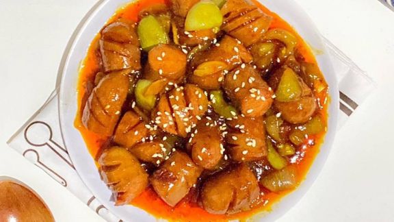 Resep Ayam Sosis Bulgogi, Simple, Rasanya Gak Ngebosenin!