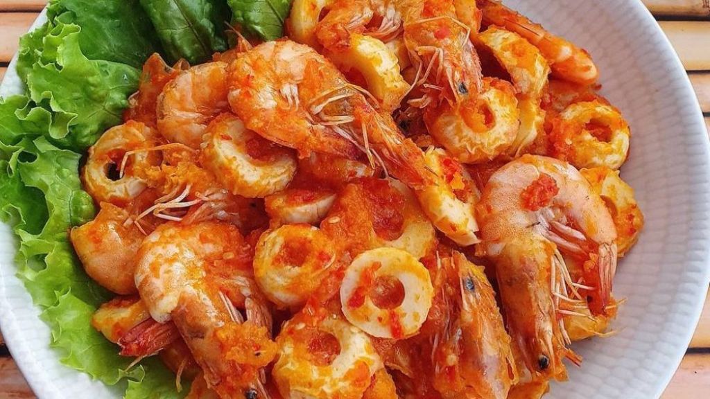 Resep Cumi Udang Pedas, Bumbunya Mantul, Menggoyangkan Lidah