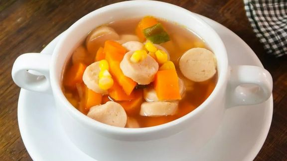 Resep Sup Jagung Sosis, Murah Meriah untuk Anak Kosan