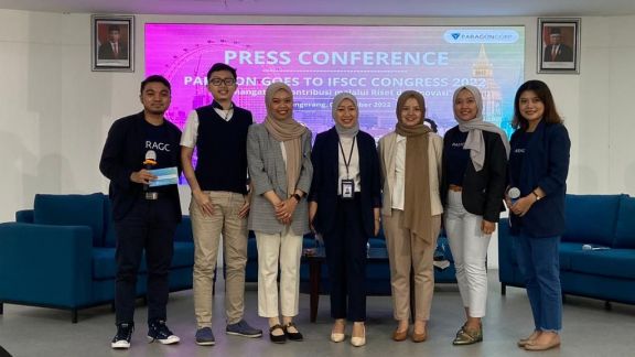 Jadi Perusahaan Kosmetik Indonesia Pertama yang Ikut IFSCC Congress London 2022, PT Paragon Bawa 10 Hasil Penelitian